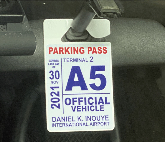 PARKING PERMIT