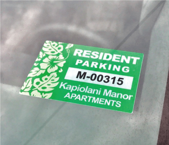 PARKING PERMIT